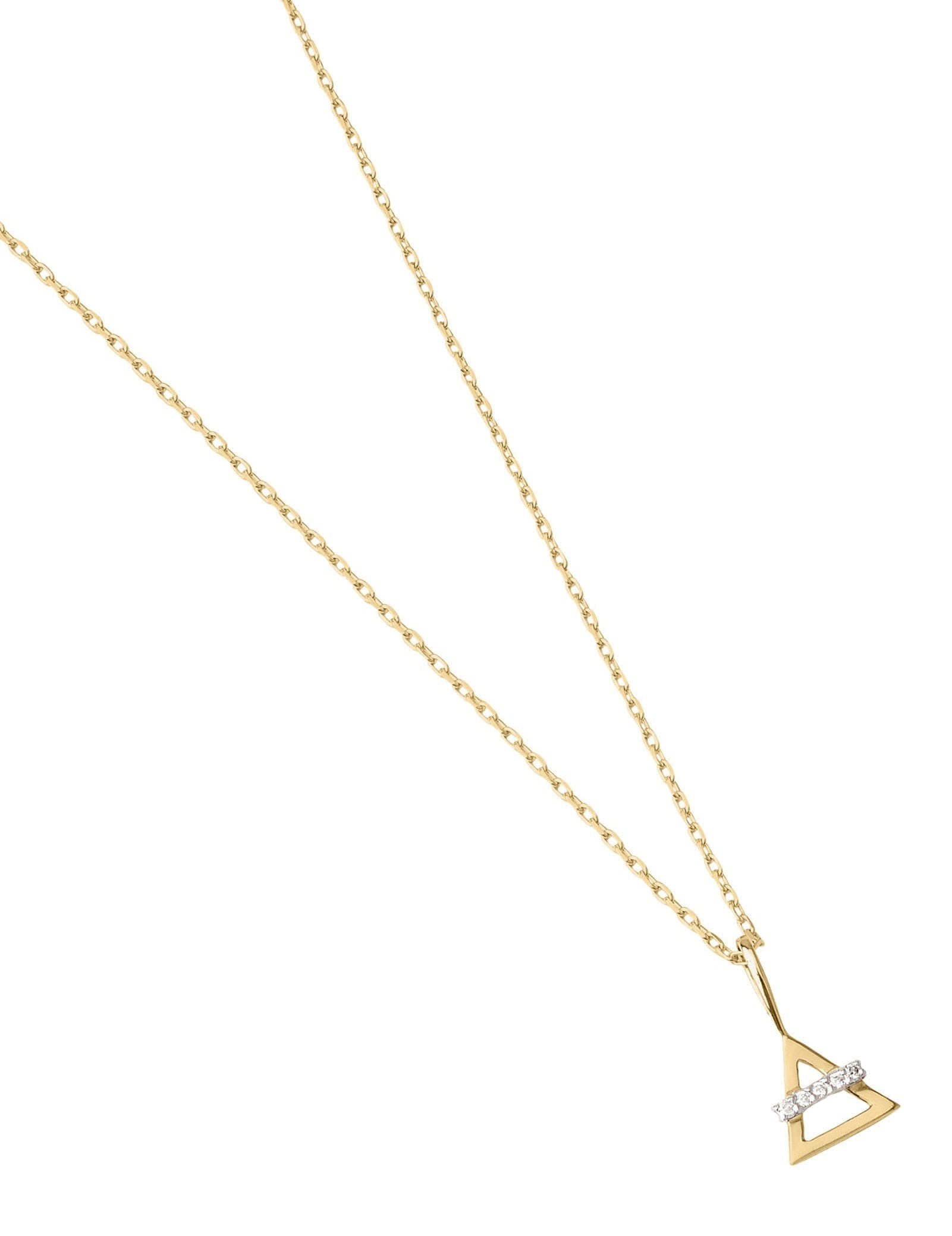 Picture of Luna Rae Solid 9k Gold Air Element Necklace