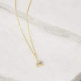 Picture of Luna Rae Solid 9k Gold Air Element Necklace