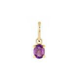 Picture of Luna Rae Solid 9k Gold Amethyst Necklace