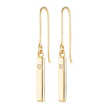 Picture of Luna Rae Solid 9k Gold Amore Earrings