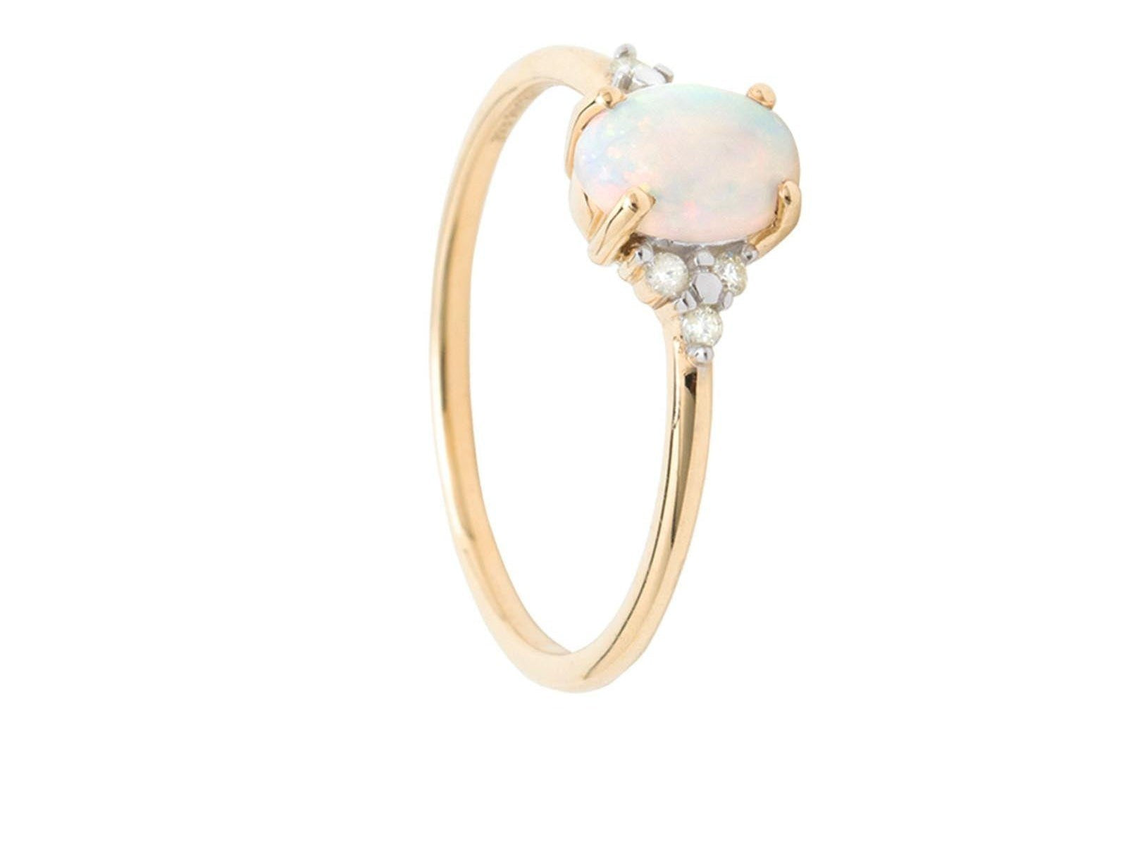 Picture of Luna Rae Solid 9k Gold Aurora Ring