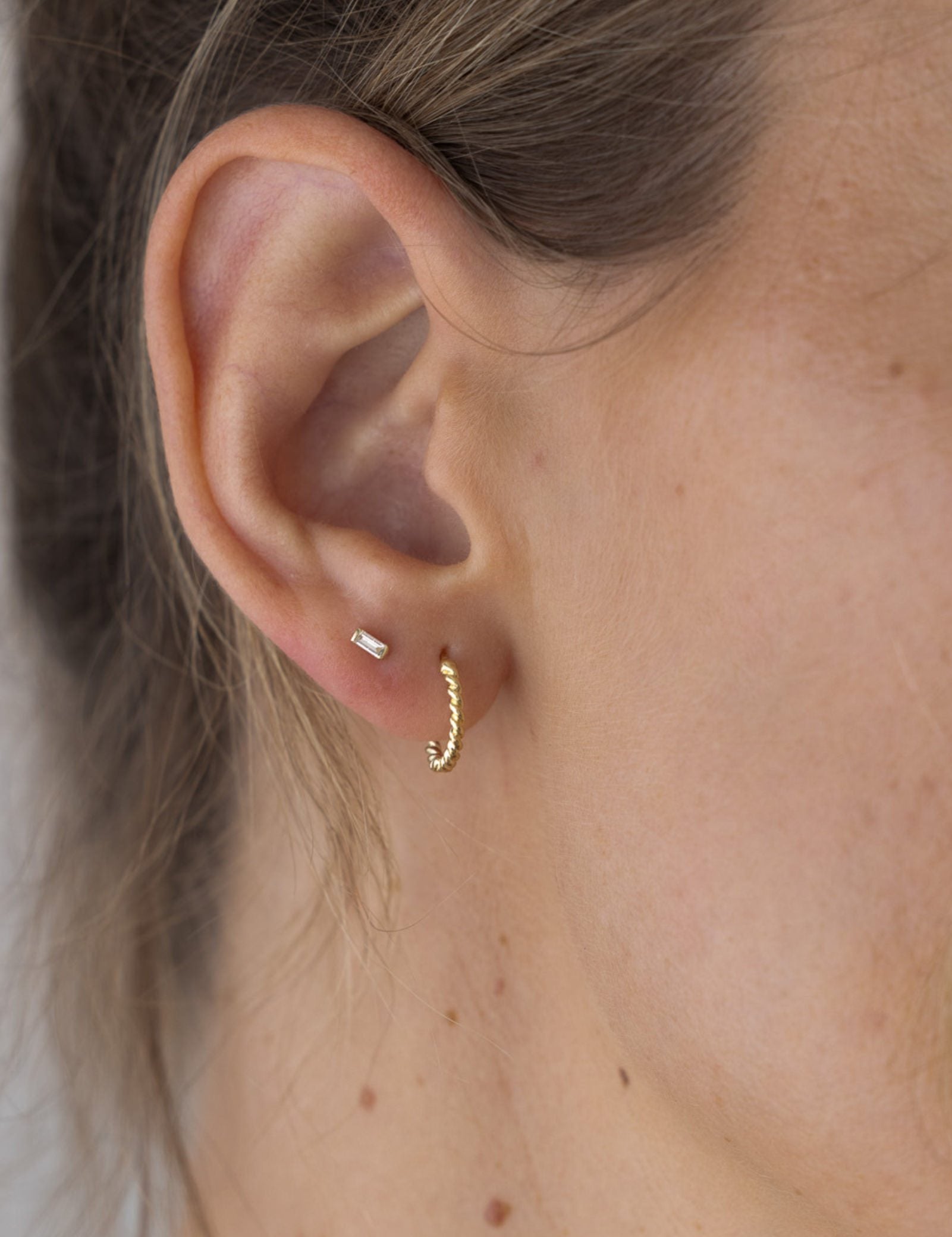 Picture of Luna Rae Solid 9k Gold Celeste Studs