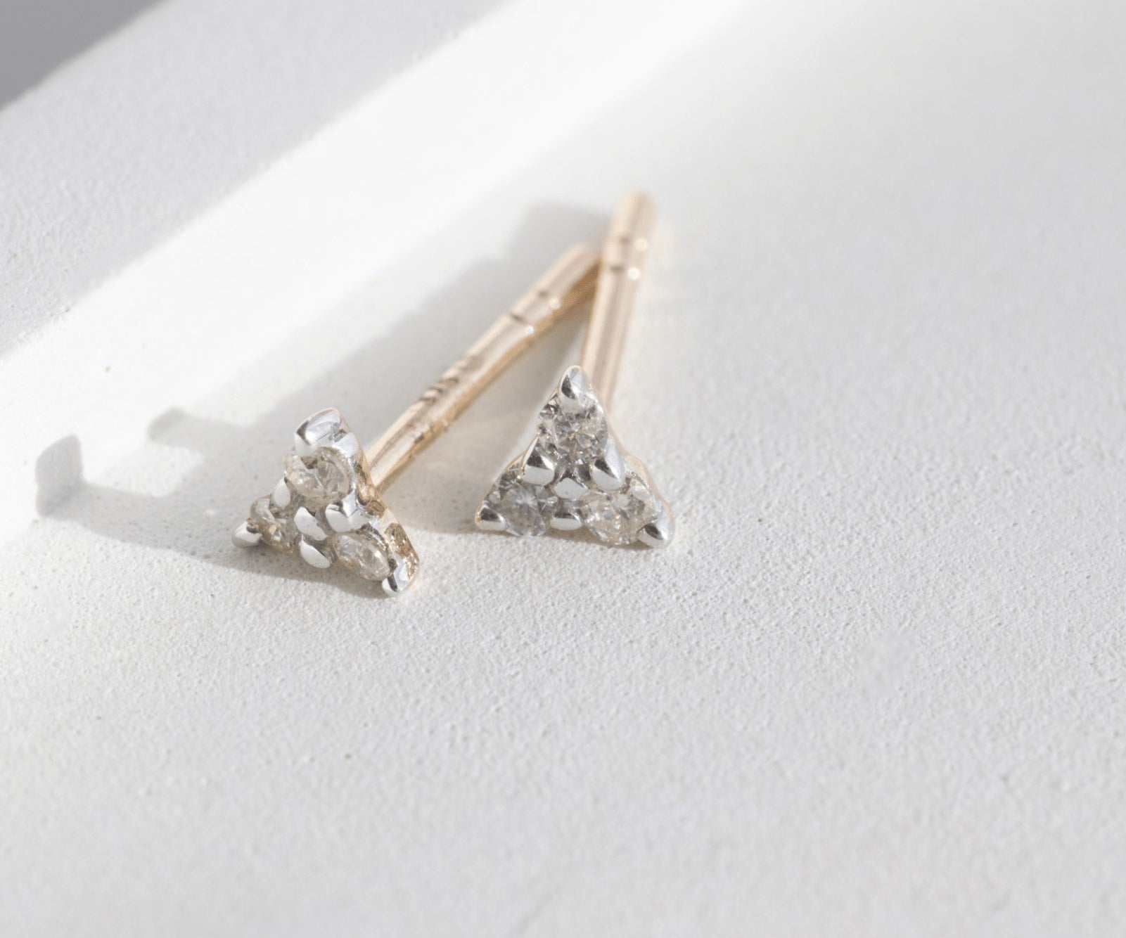 Picture of Luna Rae Solid 9k Gold Diamond Dancer Studs