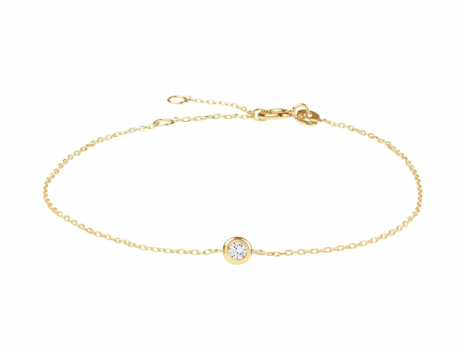 Picture of Luna Rae Solid 9k Gold Diamond Sky Bracelet