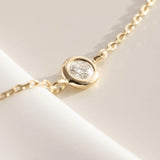 Picture of Luna Rae Solid 9k Gold Diamond Sky Bracelet