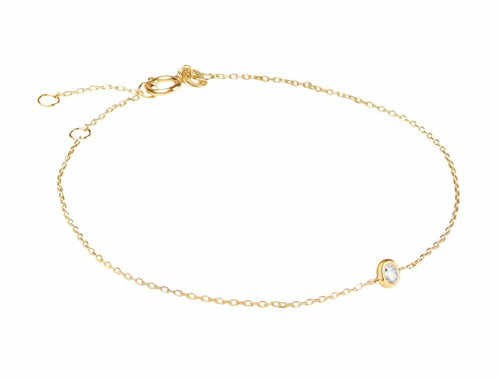 Picture of Luna Rae Solid 9k Gold Diamond Sky Bracelet