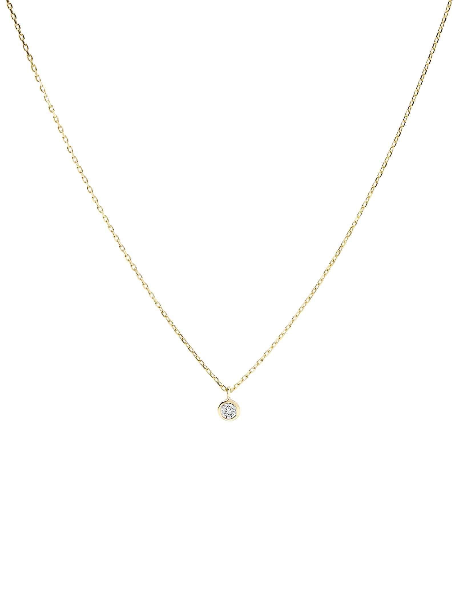 Picture of Luna Rae Solid 9k Gold Diamond Sky Necklace