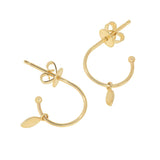 Picture of Luna Rae Solid 9k Gold Drops of Dawn Earrings