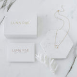 Picture of Luna Rae Solid 9k Gold Eclipse Necklace