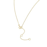 Picture of Luna Rae Solid 9k Gold Falling Stars Necklace