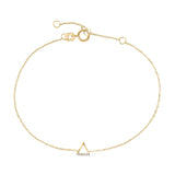 Picture of Luna Rae Solid 9k Gold Fire Element Bracelet