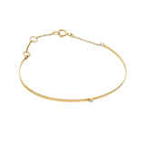 Picture of Luna Rae Solid 9k Gold Horizon Bangle