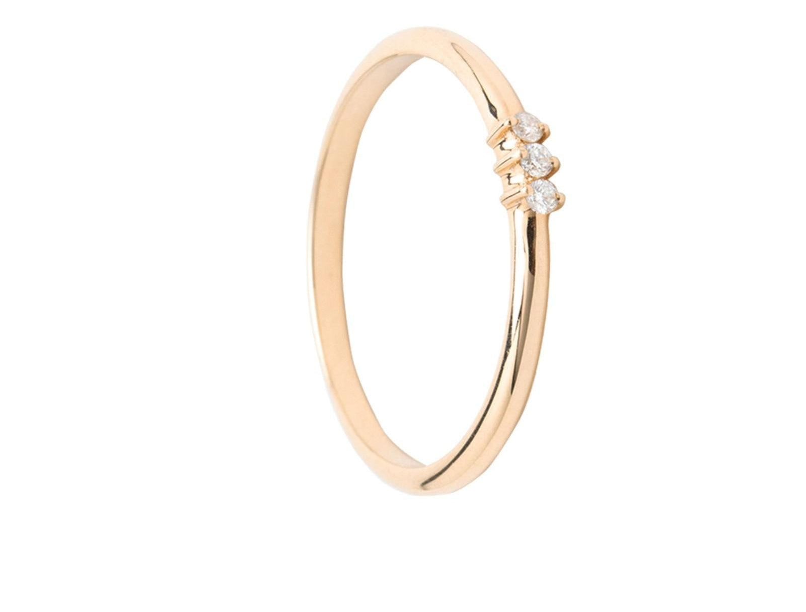 Picture of Luna Rae Solid 9k Gold Juliette Ring