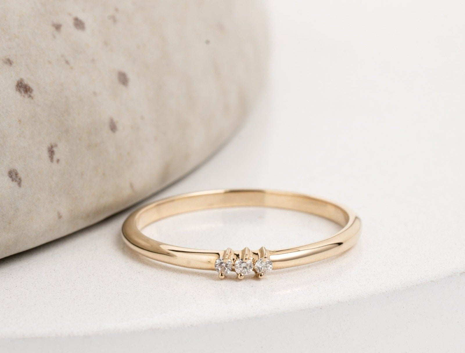 Picture of Luna Rae Solid 9k Gold Juliette Ring