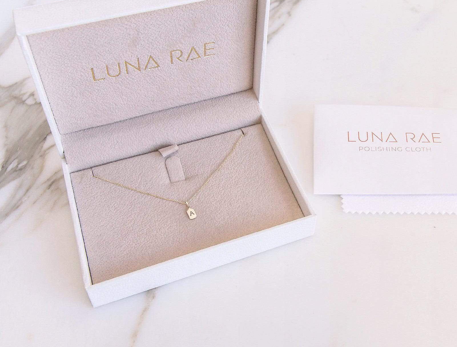 Picture of Luna Rae Solid 9k Gold Letter D