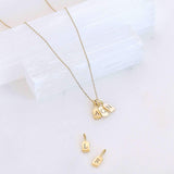 Picture of Luna Rae Yellow Gold Letter H