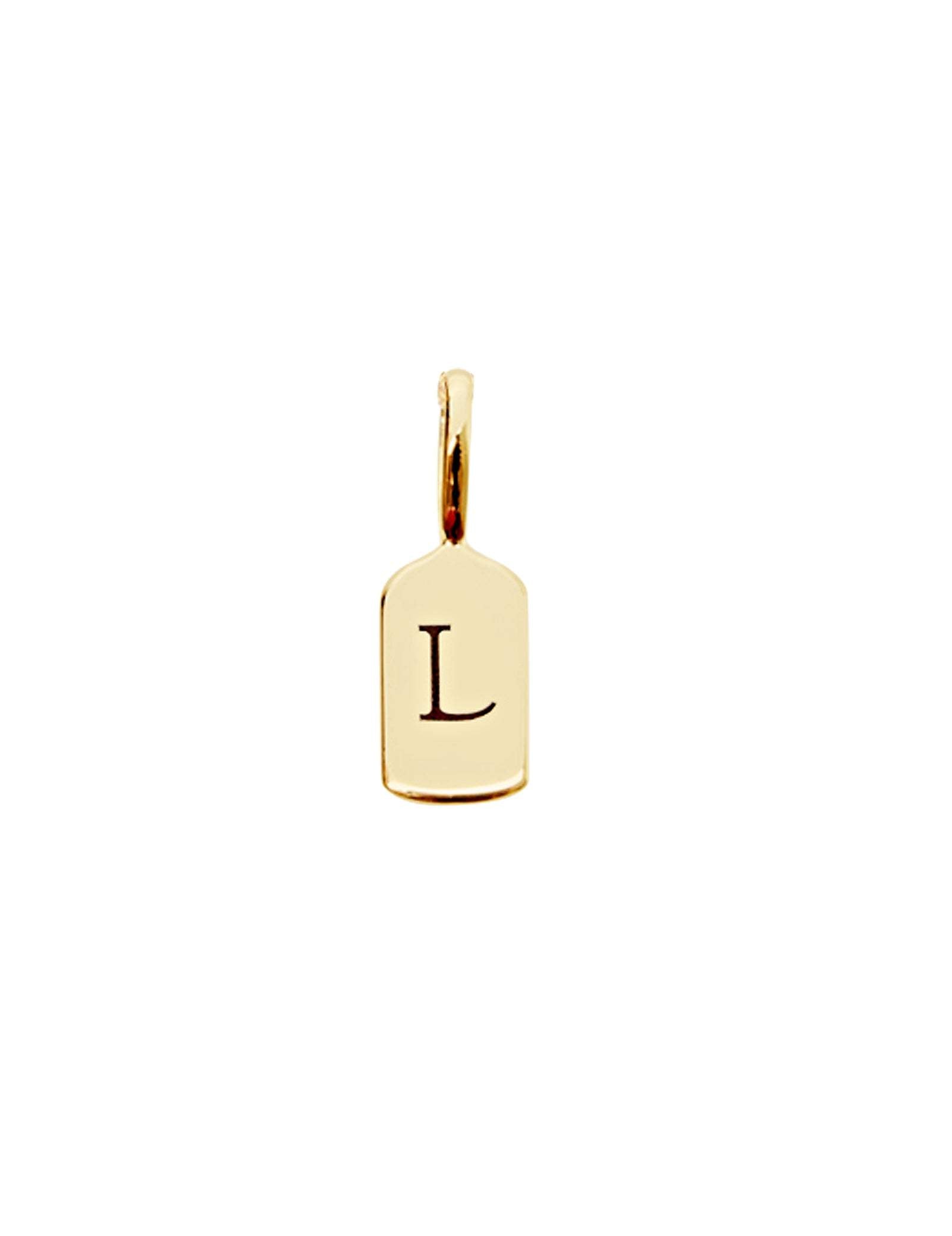 Picture of Luna Rae Yellow Gold Letter L