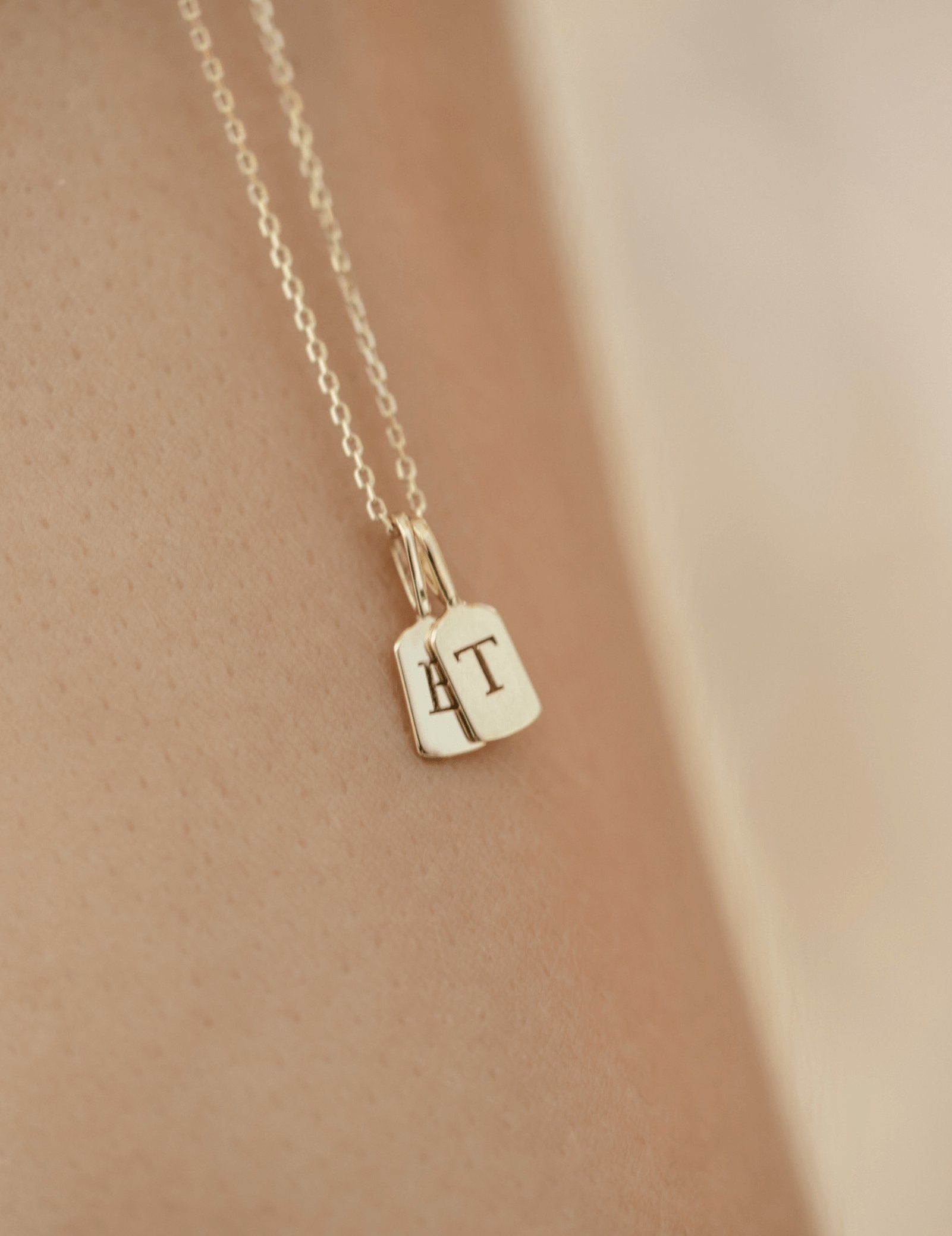 Picture of Luna Rae Yellow Gold Letter L