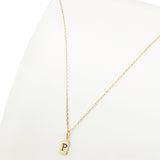 Picture of Luna Rae Yellow Gold Letter P