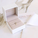 Picture of Luna Rae Solid 9k Gold Letter V