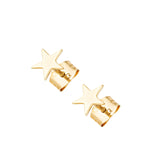 Picture of Luna Rae Solid 9k Gold Litte Star Studs