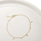 Picture of Luna Rae Solid 9k Gold Moondust Bangle