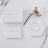 Picture of Luna Rae Solid 9k Gold Moondust Bangle