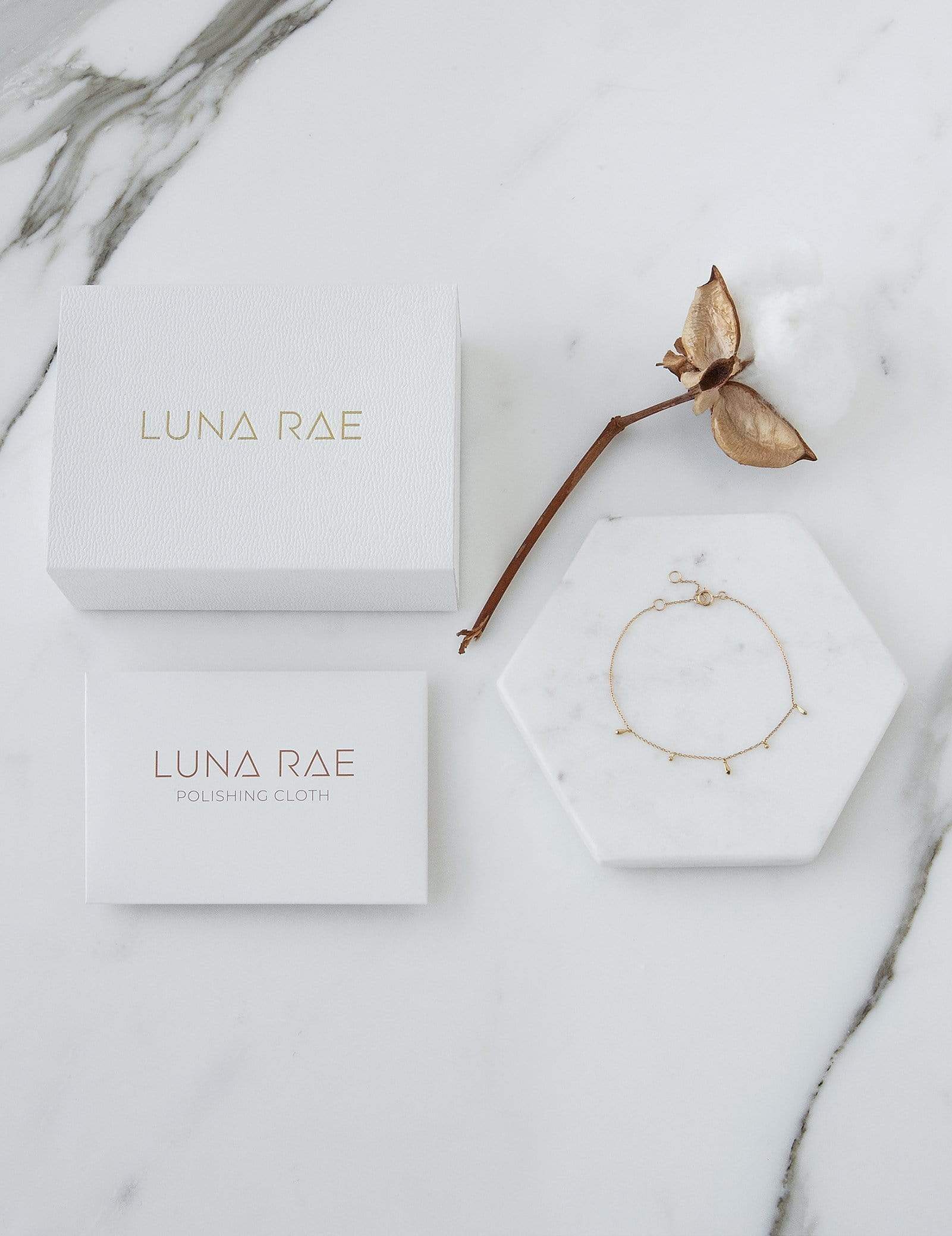 Picture of Luna Rae Solid 9k Gold Moondust Bangle