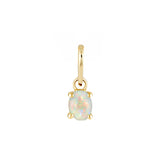 Picture of Luna Rae Solid 9k Gold Opal Necklace