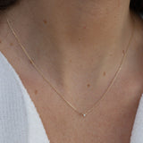 Petite Diamond Necklace - Single