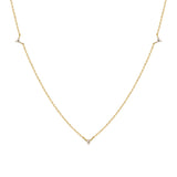 Petite Diamond Necklace - Trio