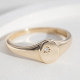 Picture of Luna Rae Solid 9k Gold Rhia Ring