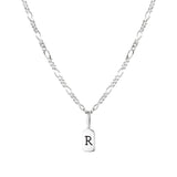Silver Letter R