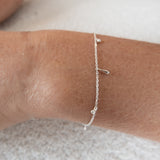 Silver Moondust Bangle