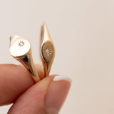 Picture of Luna Rae Solid 9k Gold Sol Ring