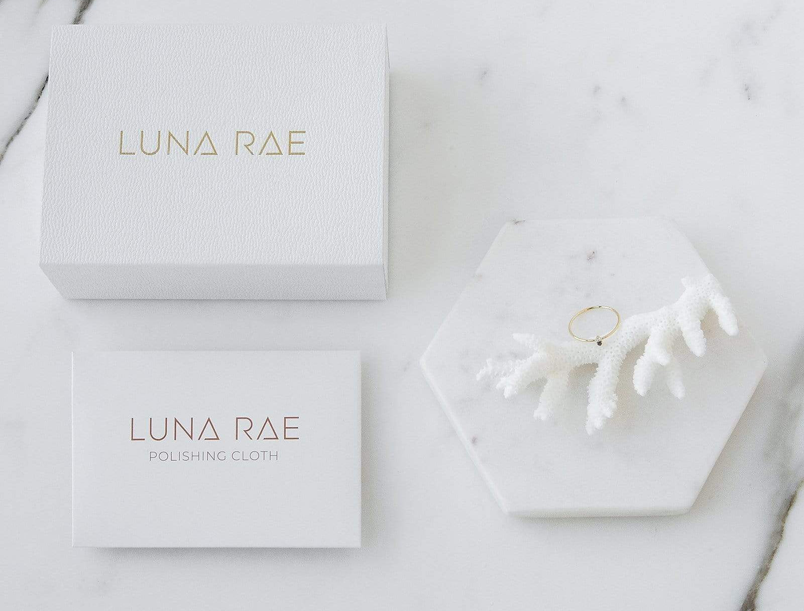 Picture of Luna Rae Solid 9k Gold Solar Ring