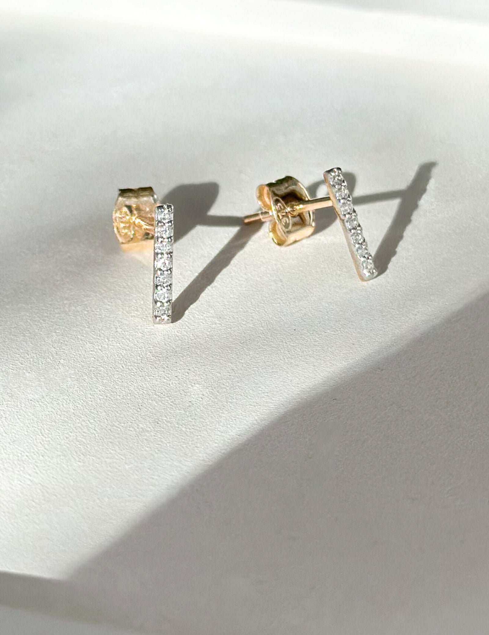 Picture of Luna Rae Solid 9k Gold Sophia Studs