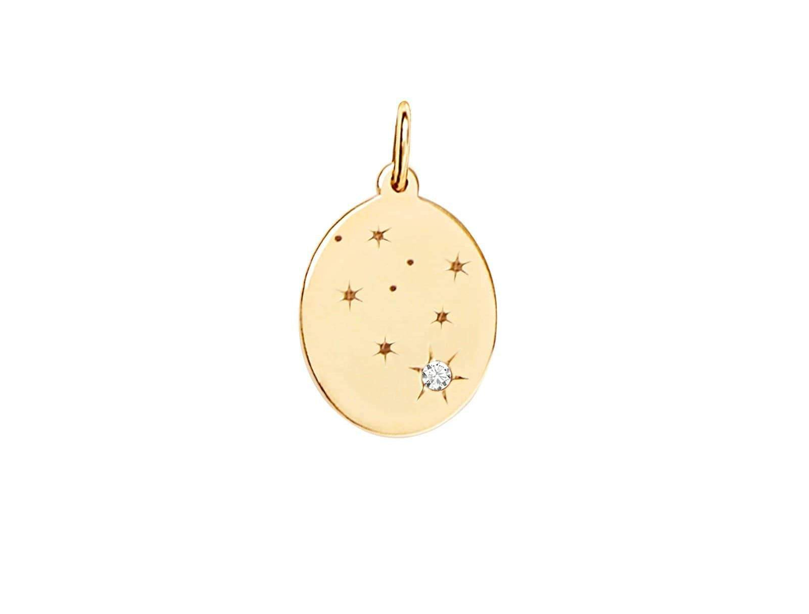 Picture of Luna Rae Solid 9k Gold Stars of Leo