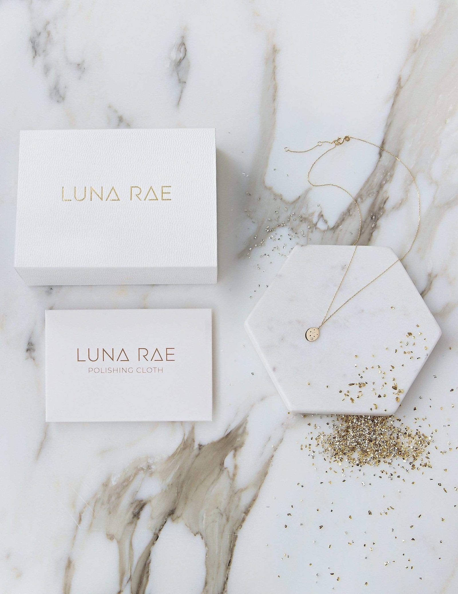 Picture of Luna Rae Yellow Gold Stars of Leo