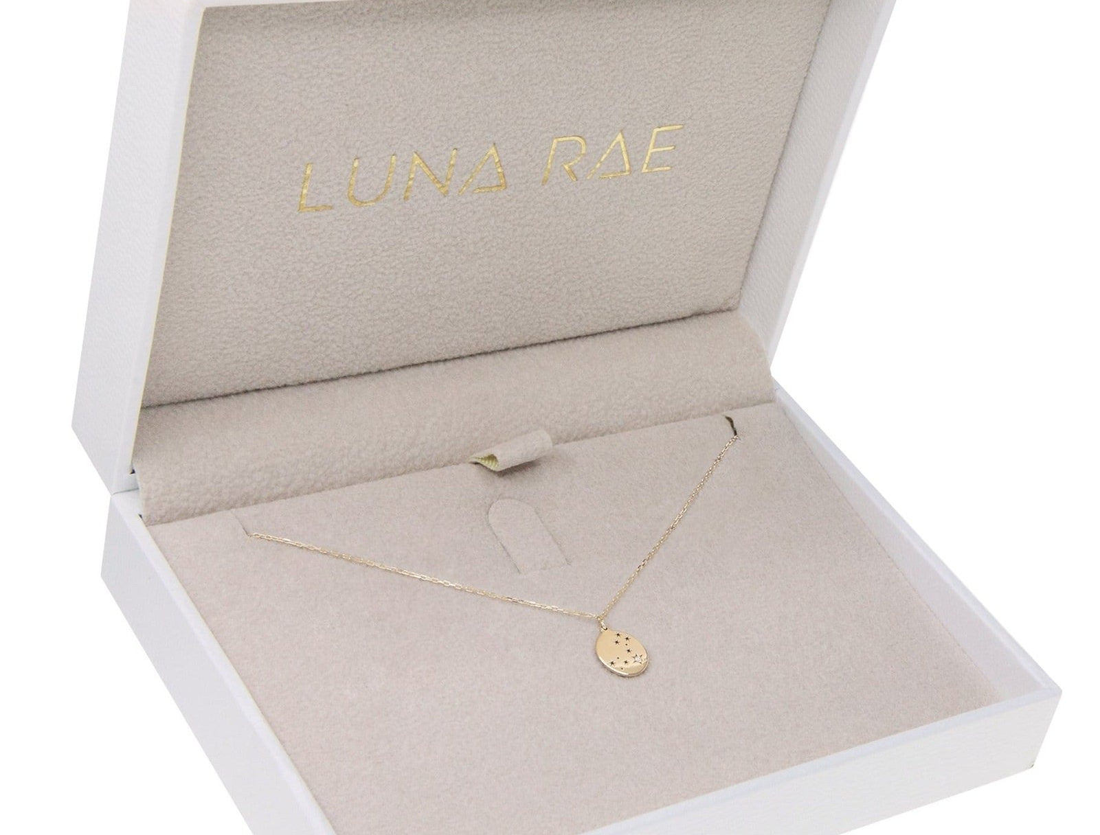 Picture of Luna Rae Solid 9k Gold Stars of Pisces