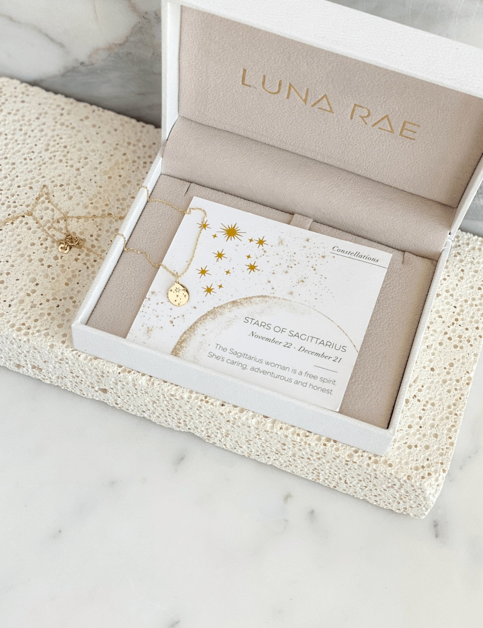 Picture of Luna Rae Yellow Gold Stars of Sagittarius