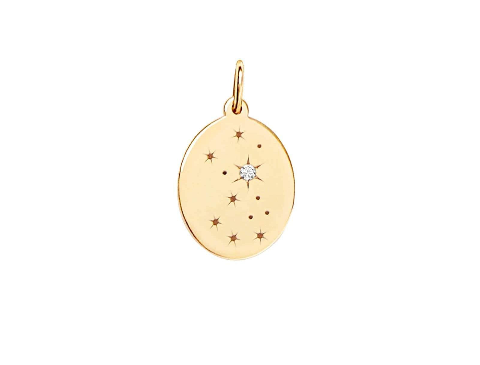 Picture of Luna Rae Solid 9k Gold Stars of Virgo