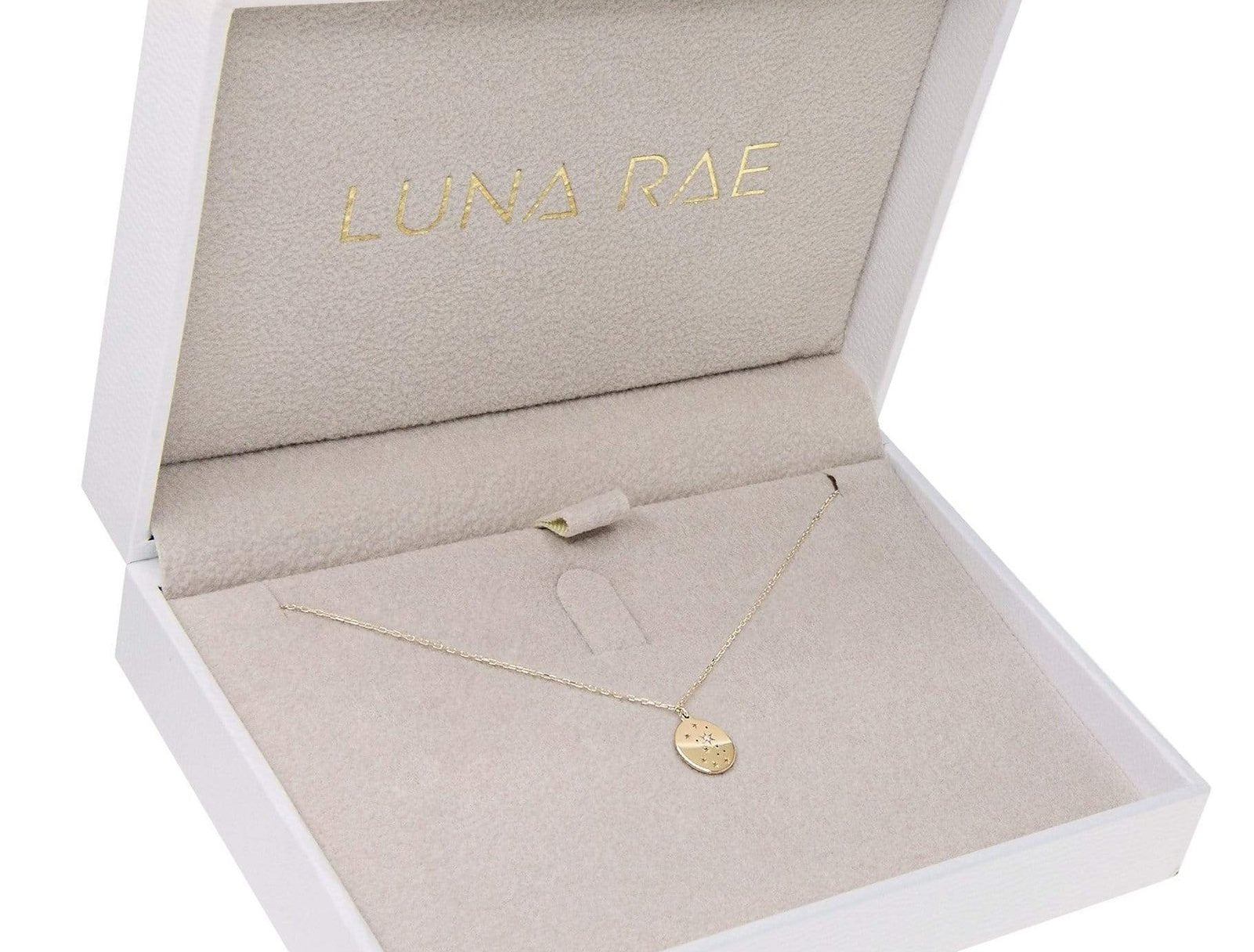 Picture of Luna Rae Solid 9k Gold Stars of Virgo