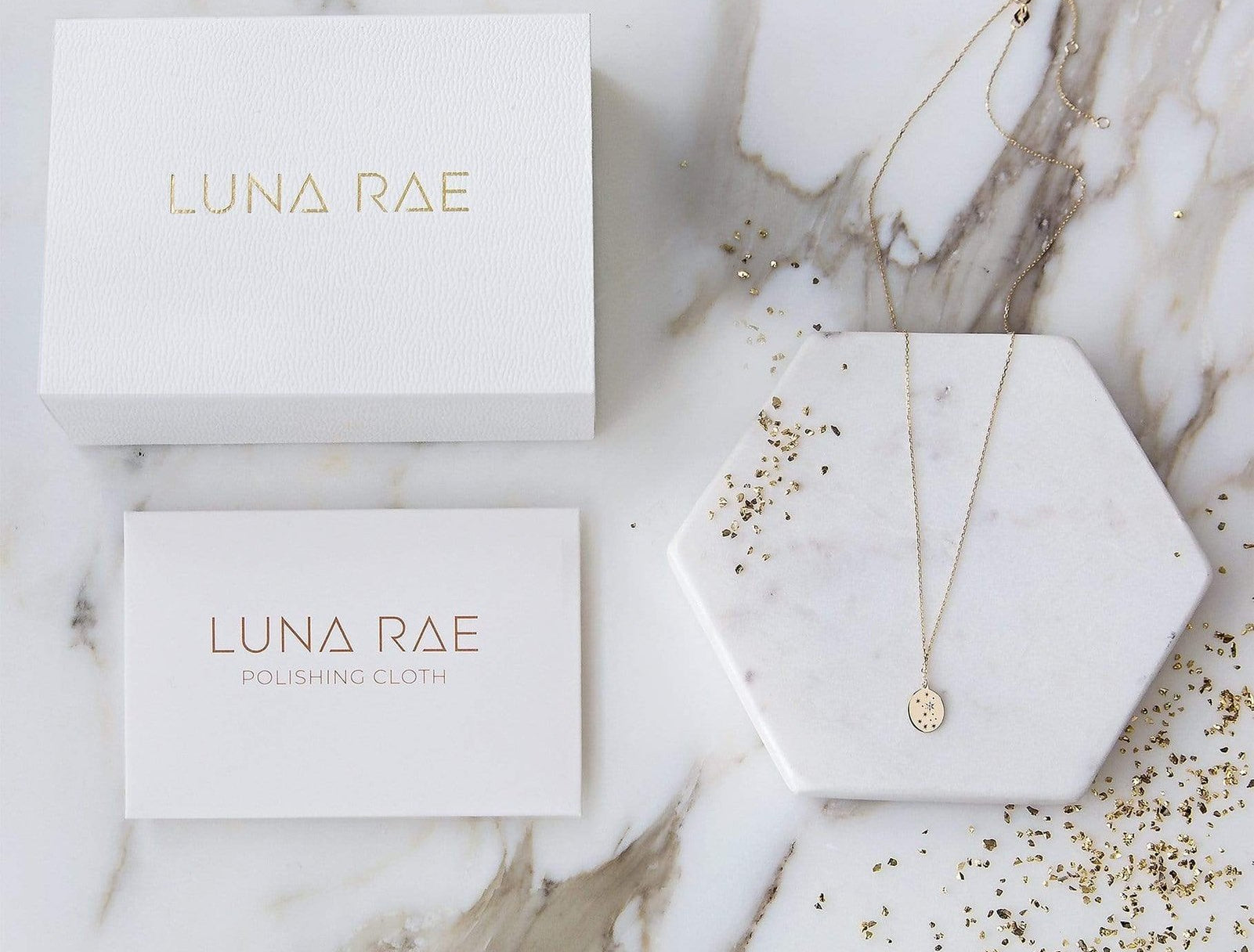 Picture of Luna Rae Solid 9k Gold Stars of Virgo