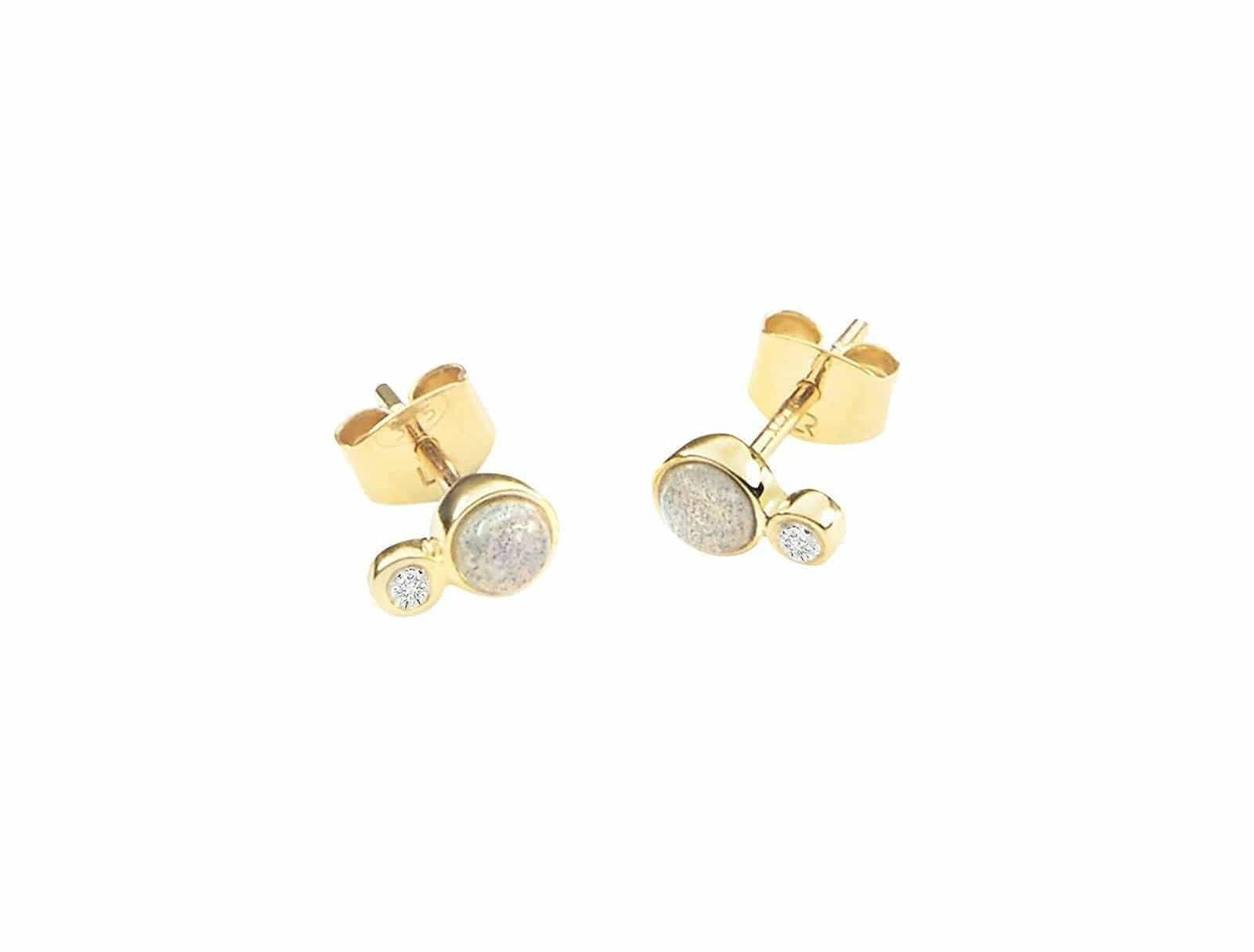 Picture of Luna Rae Solid 9k Gold Stellar Studs