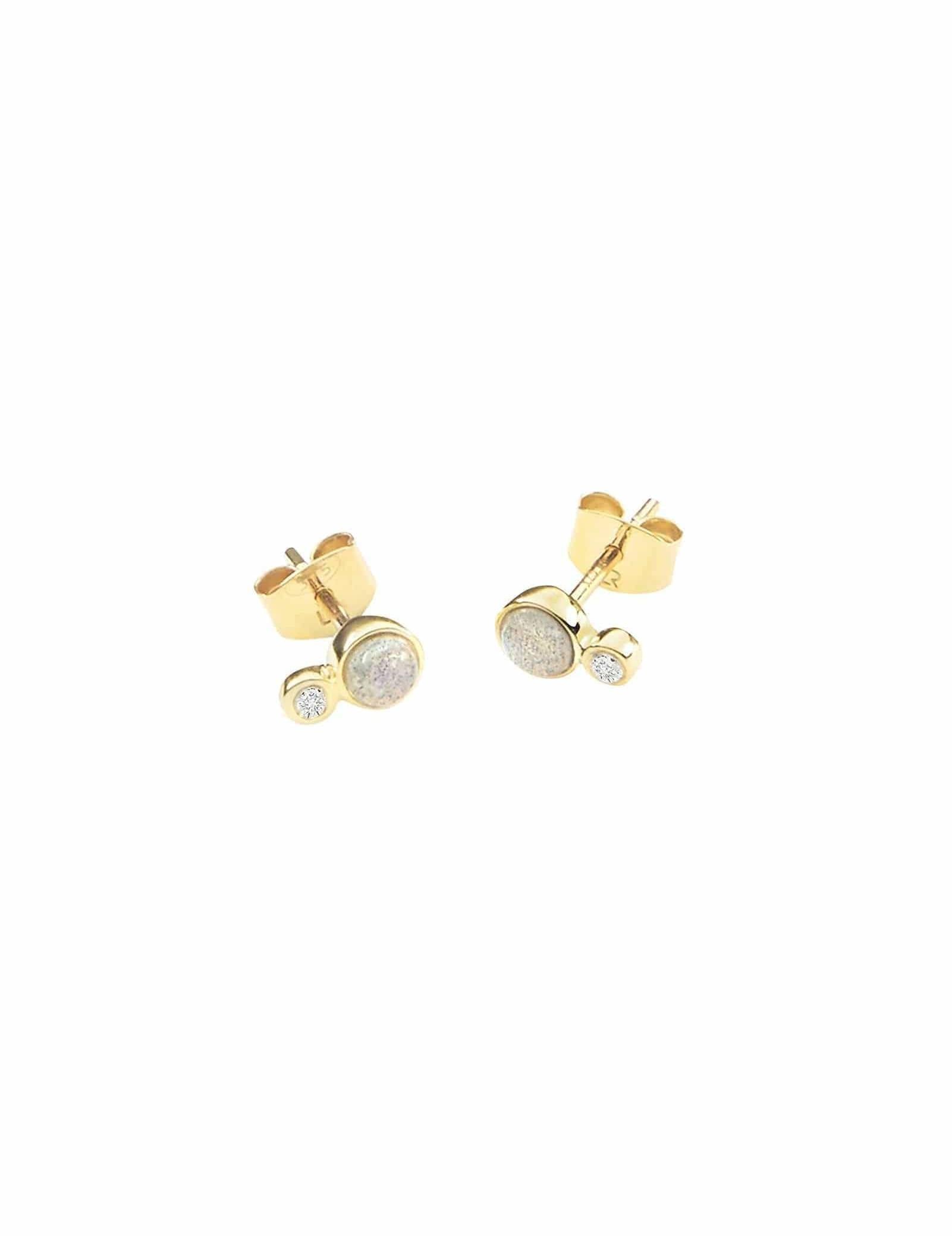 Picture of Luna Rae Solid 9k Gold Stellar Studs