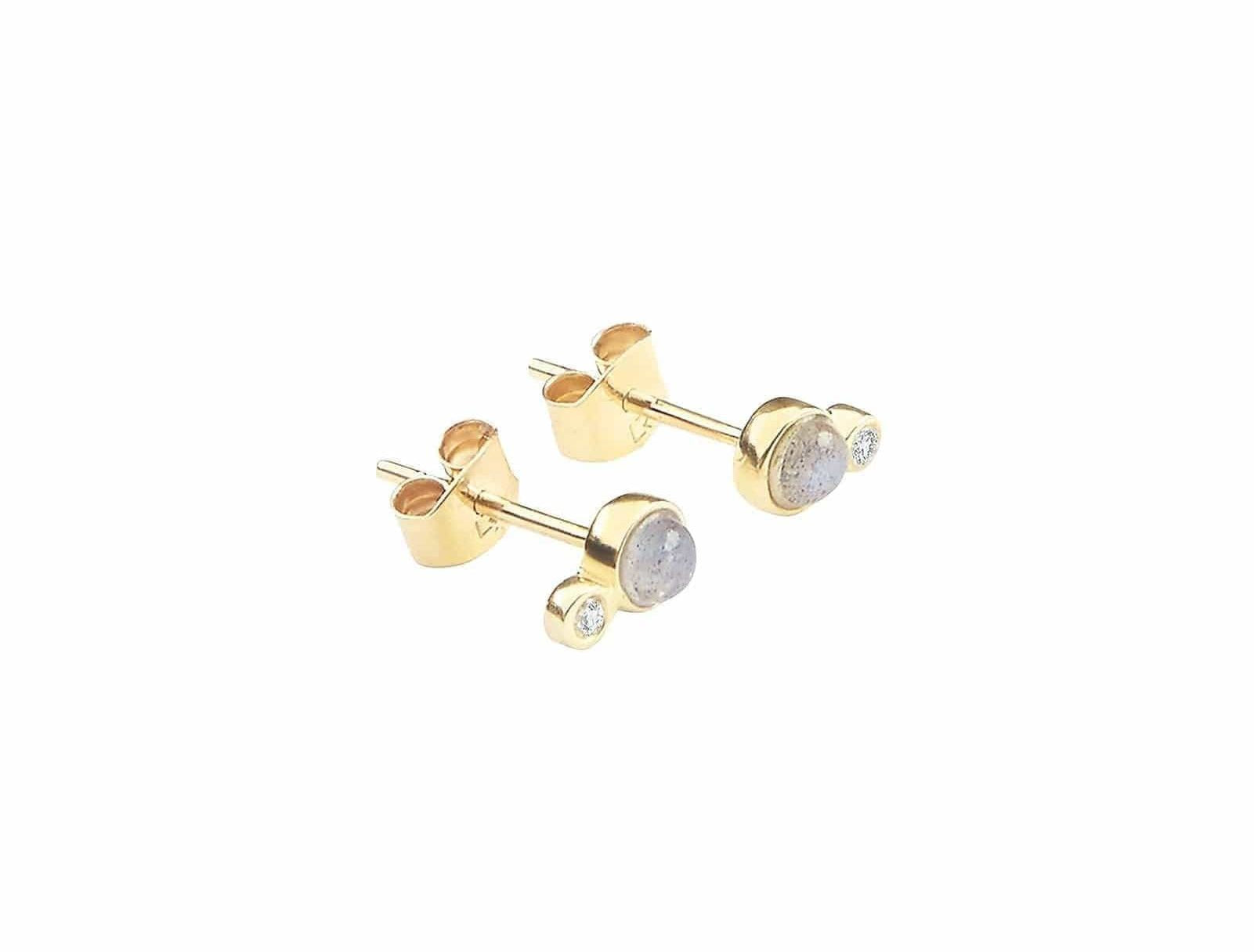 Picture of Luna Rae Solid 9k Gold Stellar Studs