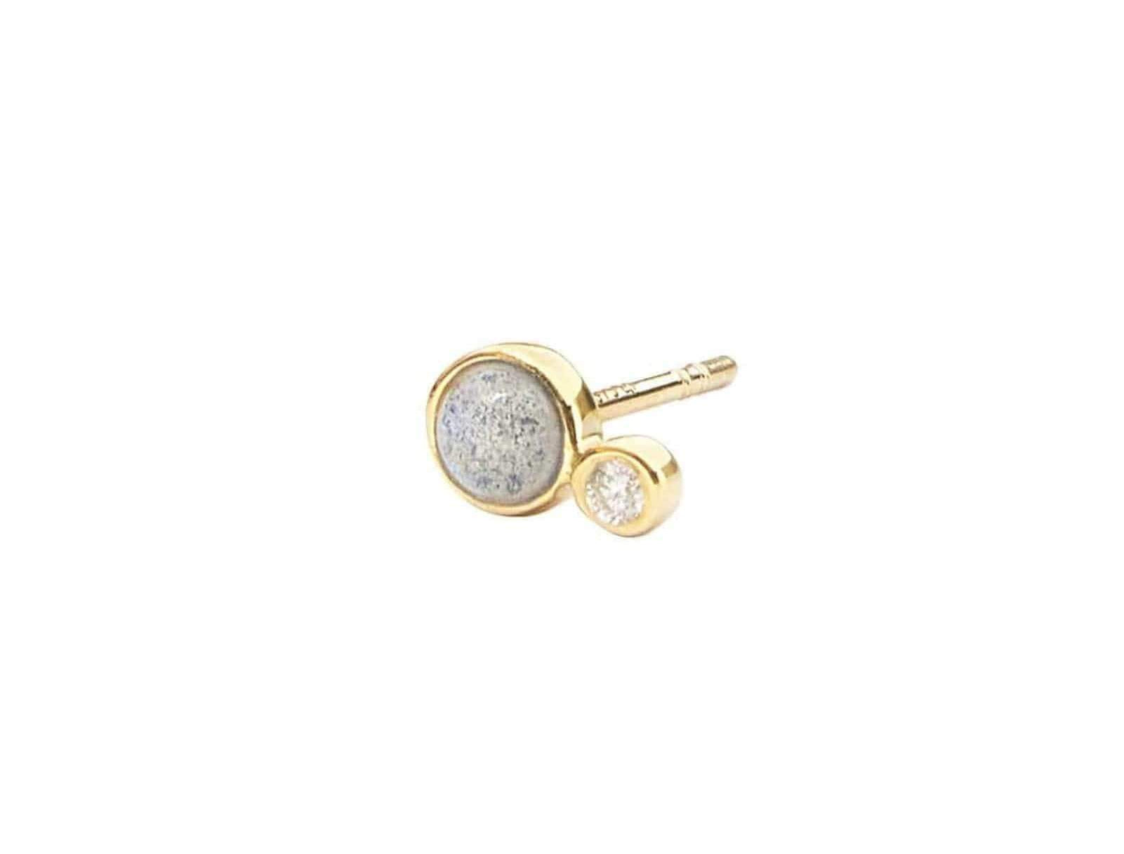 Picture of Luna Rae Solid 9k Gold Stellar Studs