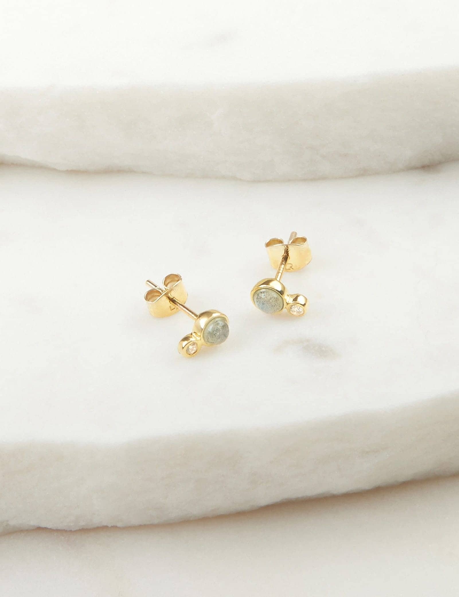 Picture of Luna Rae Solid 9k Gold Stellar Studs