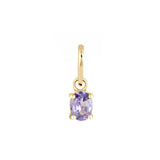 Picture of Luna Rae Solid 9k Gold Tazanite Necklace